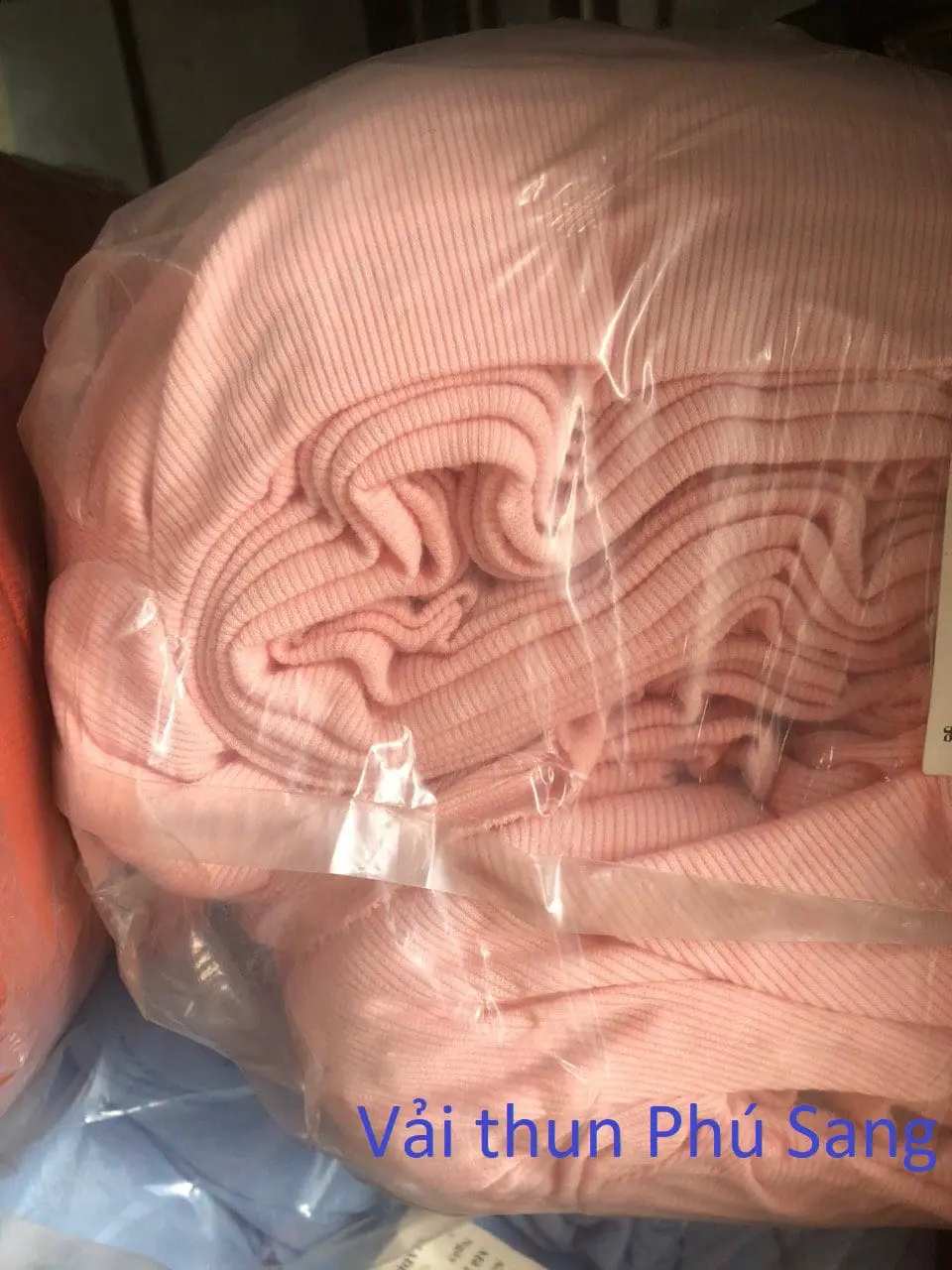 Vải thun bo gân viscose