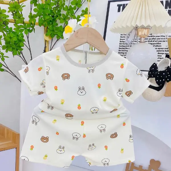 Vải thun tăm lạnh in
