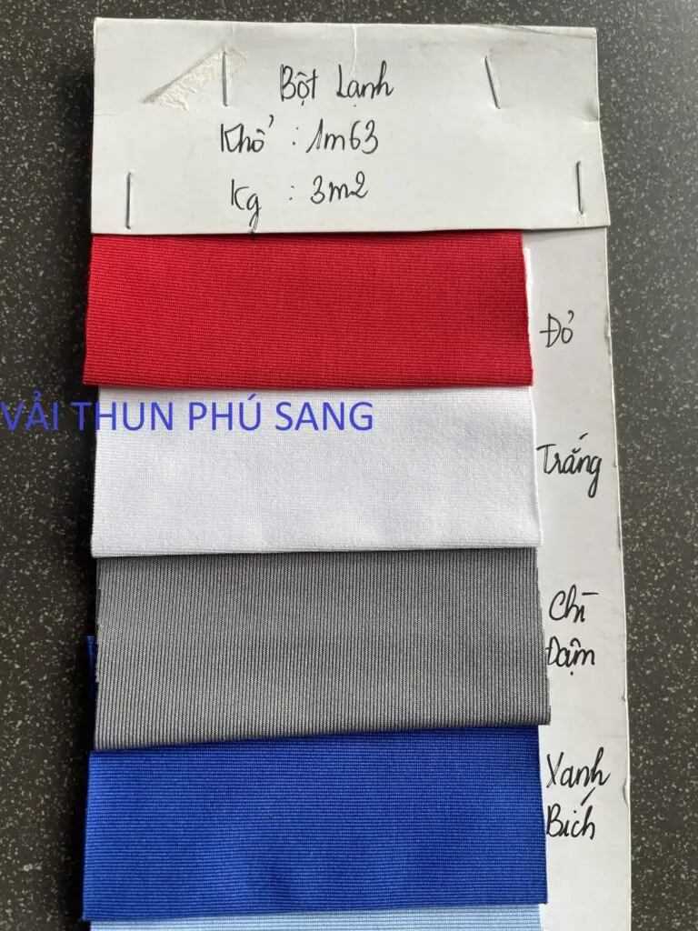 Vải thun lạnh