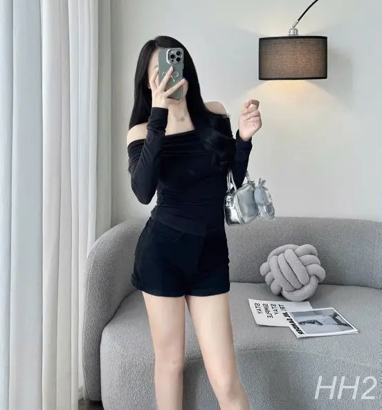 Chọn vải thun may áo trễ vai tay dài 2 Chọn vải thun may áo trễ vai tay dài – Vải Thun Phú Sang