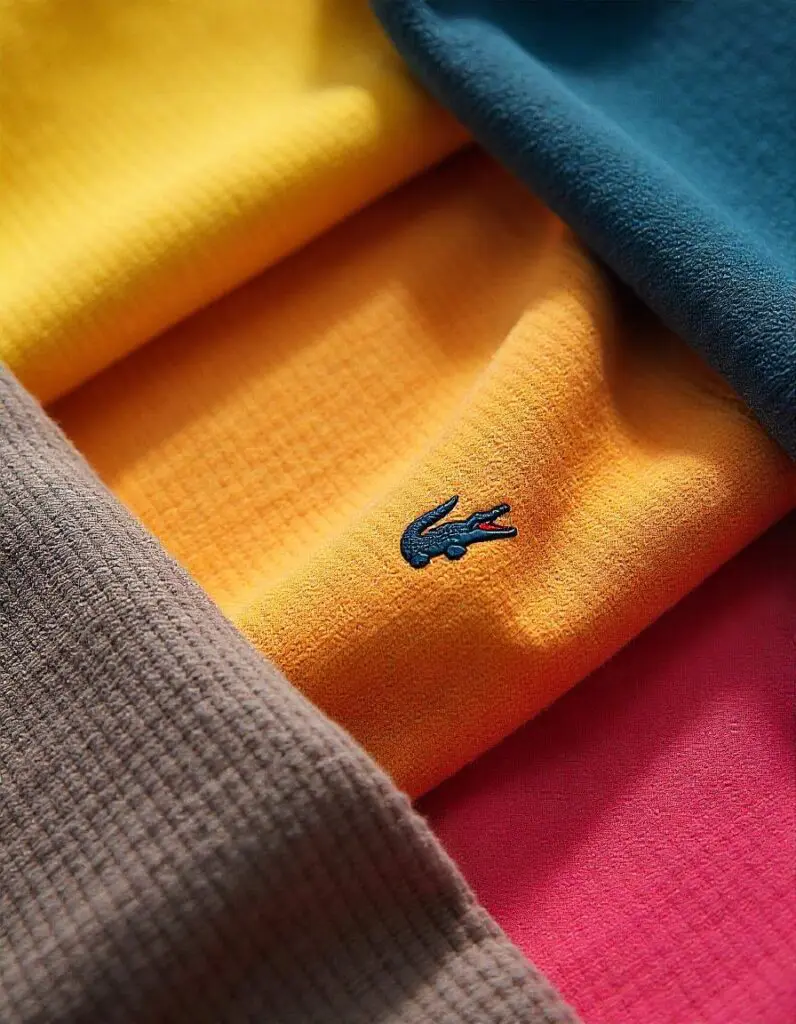 Vải thun Lacoste co giãn 4 chiều 6 Vải thun Lacoste