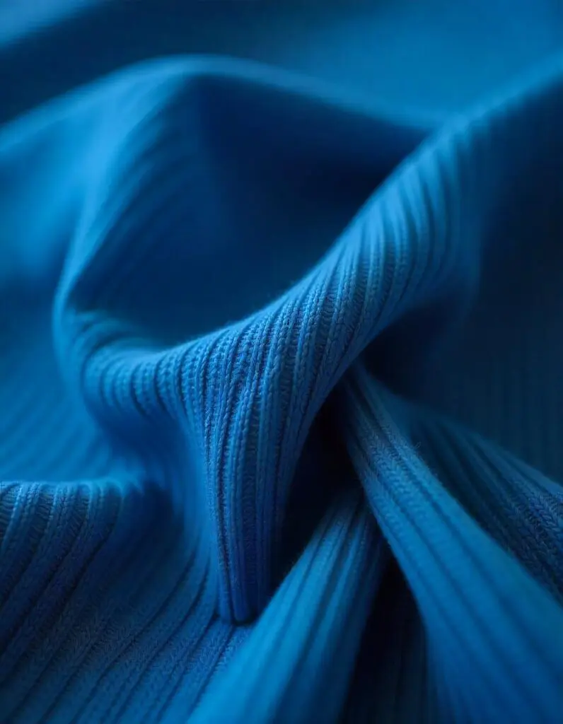 Các loại vải thun tăm phổ biến trên thị trường 4 Vải thun tăm polyester