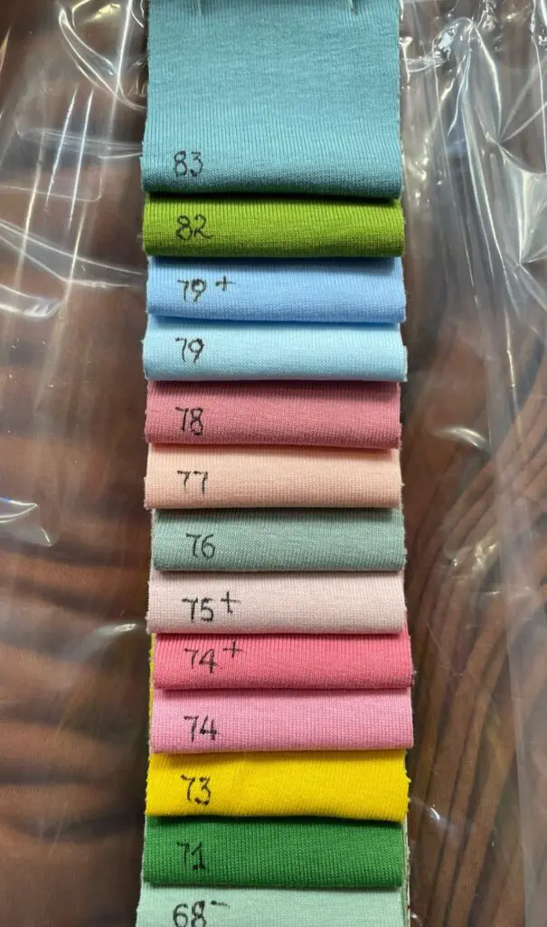 Giá thành vải thun Borip 7 giá thành Vải thun borip Cotton