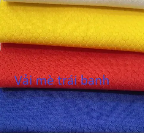 Vải thun mè trái banh là gì ? 1 Vải thun mè trái banh