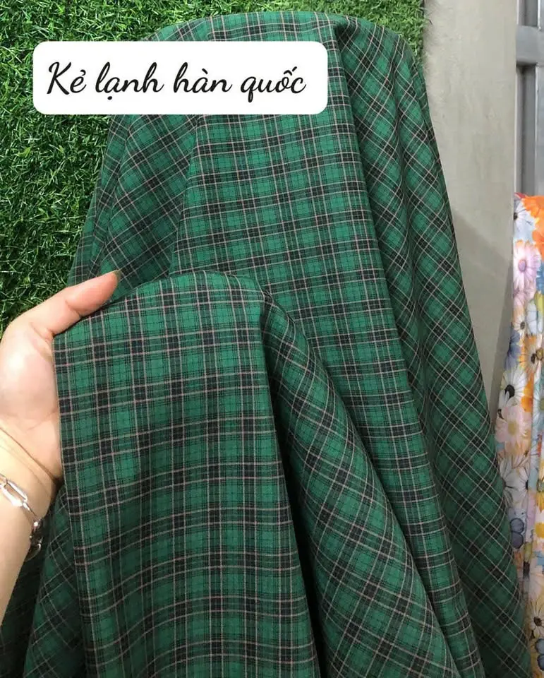 Vải kẻ lạnh Hàn Quốc là gì ? – Vải Thun Phú Sang