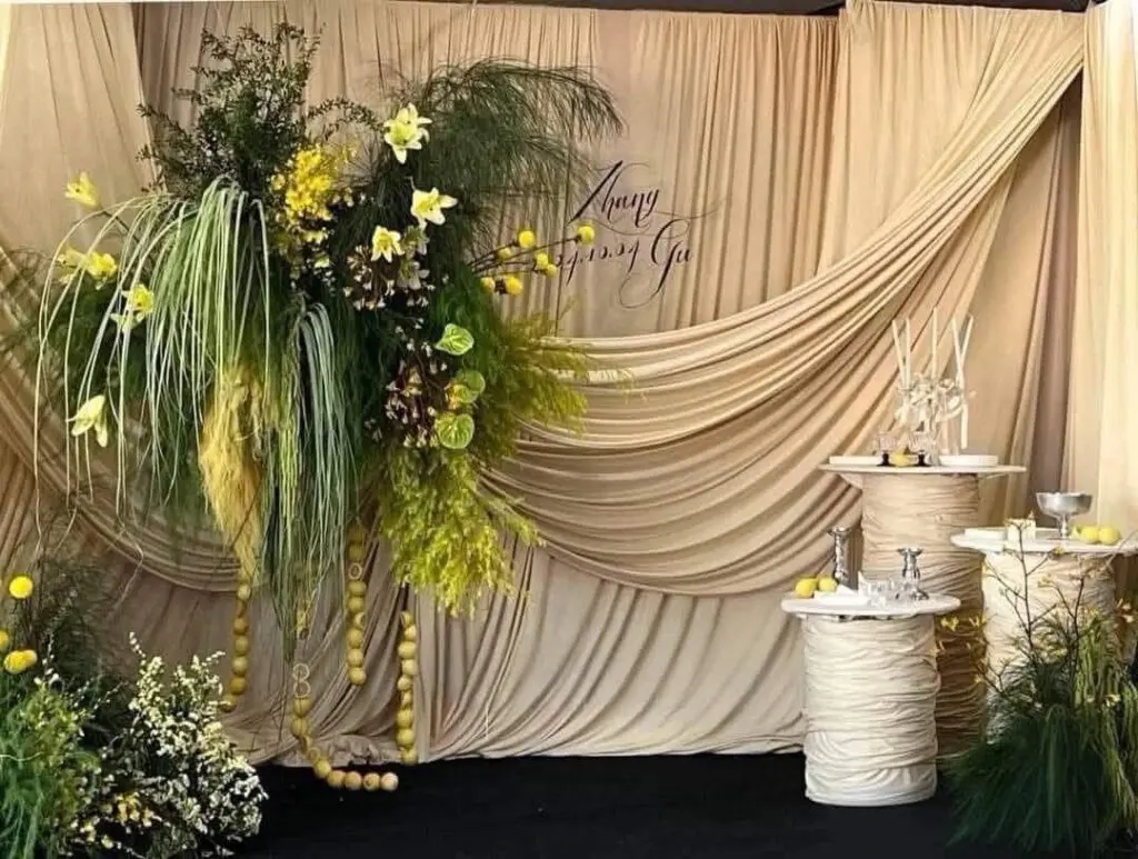 Chọn Vải Nào Để Decor Sự Kiện ? Hướng Dẫn Chi Tiết Cho Một Không Gian Hoàn Hảo 3 Chọn Vải Nào Để Decor Sự Kiện ? Hướng Dẫn Chi Tiết Cho Một Không Gian Hoàn Hảo – Vải Thun Phú Sang