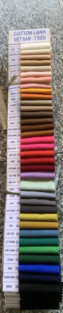 Vải Thun Cotton Lạnh (2 Biên) Là Gì? 12 Vải thun cotton lạnh 2 biên