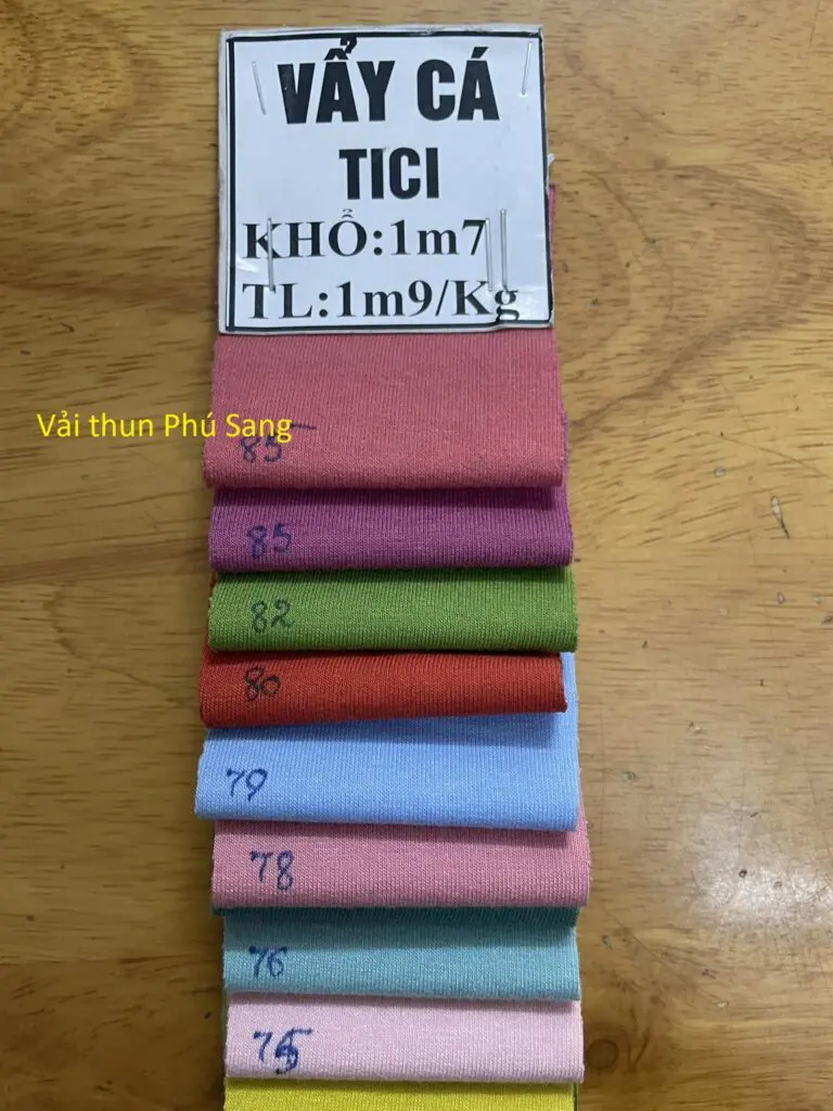 Vải thun vẩy cá là gì ? – Vải Thun Phú Sang