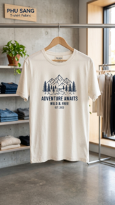 Vải thun cotton 2 chiều