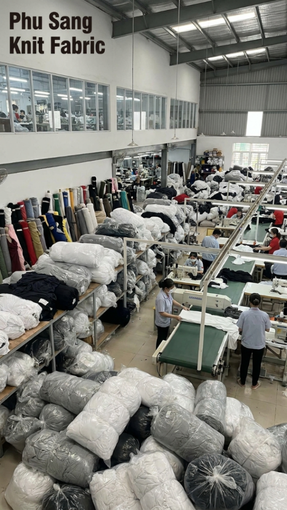 So sánh vải thun cotton, CVC và Tici khi mua số lượng lớn 3 số lượng vải thun