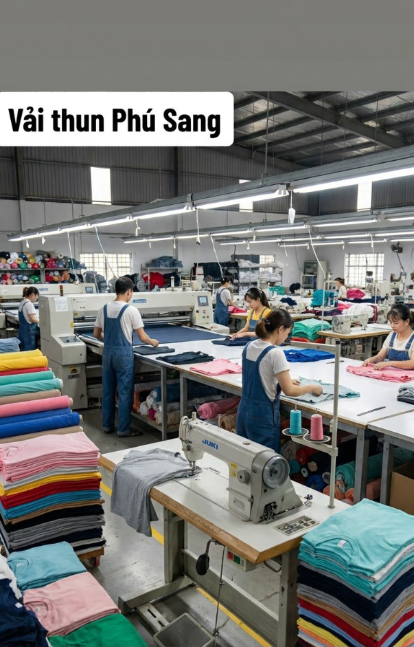 Vải Thun May Áo Oversize: Chọn Loại Nào, GSM Bao Nhiêu? 3 Vai thun Phu Sang - Download