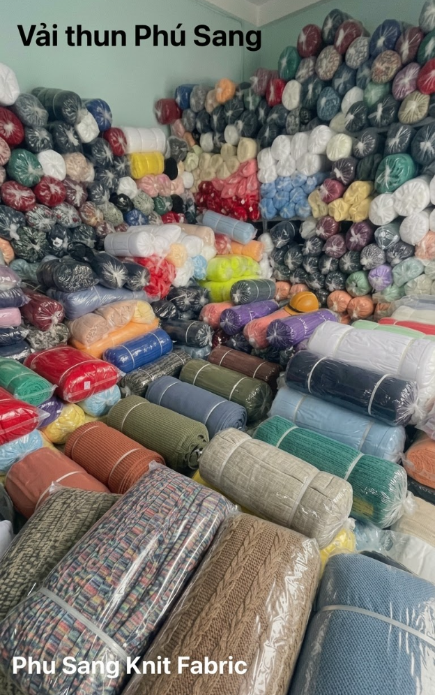 Vải thun bị lệch màu giữa các cây: Cách kiểm tra trước khi cắt may 4 Vải thun Phú Sang