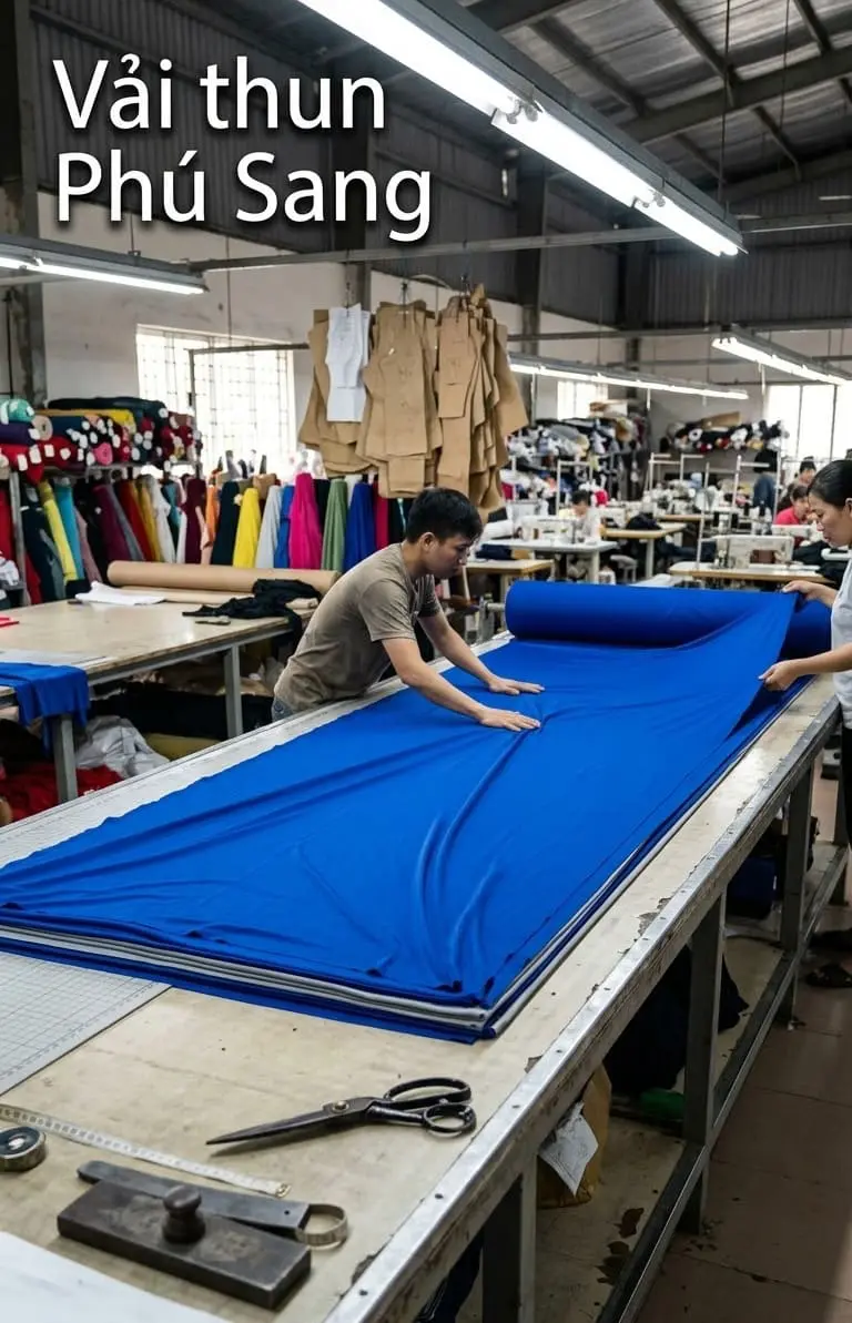 Xả vải thun