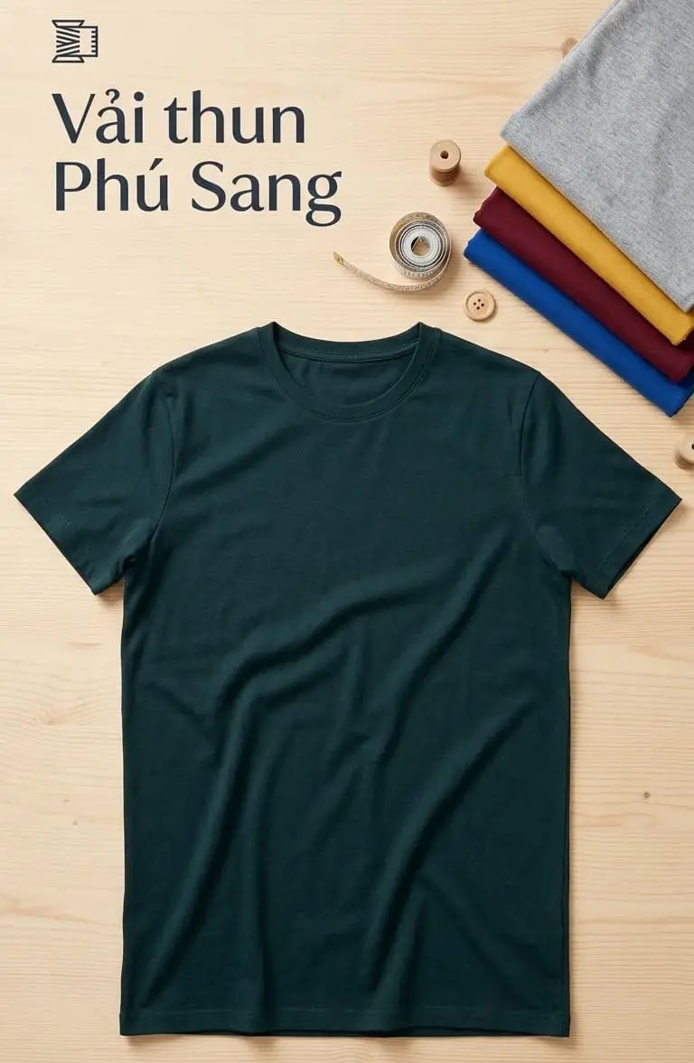 Vải thun Phú Sang - Vải thun Cotton