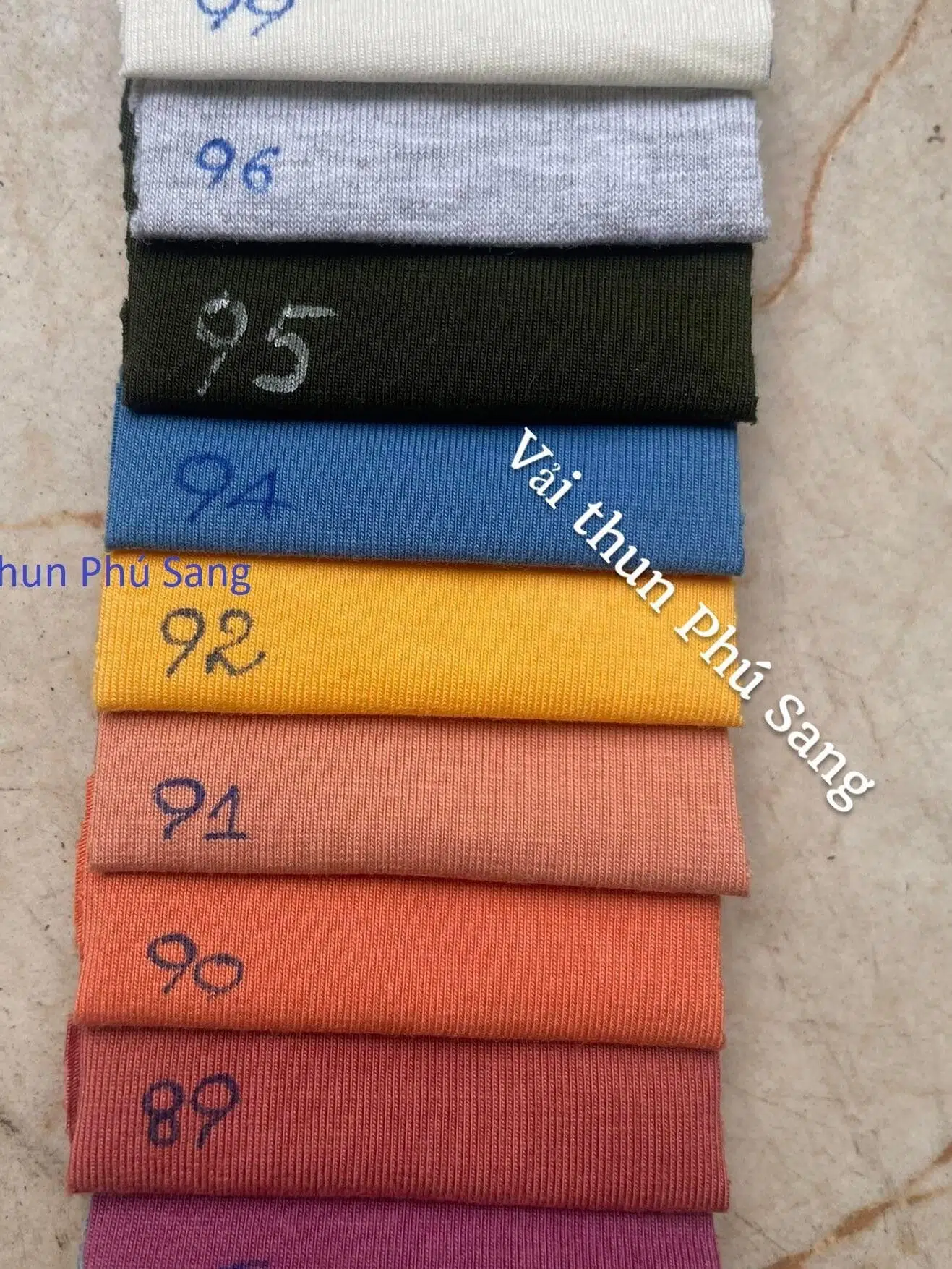 Vải thun cotton 