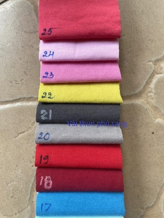 Vải thun tici - 65/35
