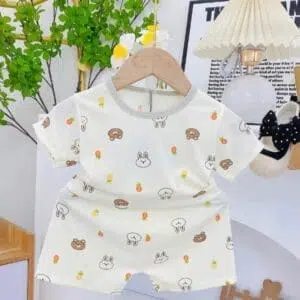 Vải thun tăm lạnh in