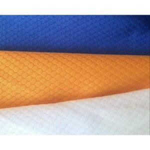 vải thun mè lục giác 2 chiều