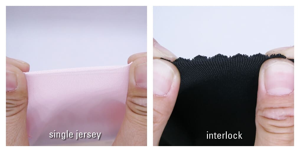 Sự khác nhau của interlock và jersey