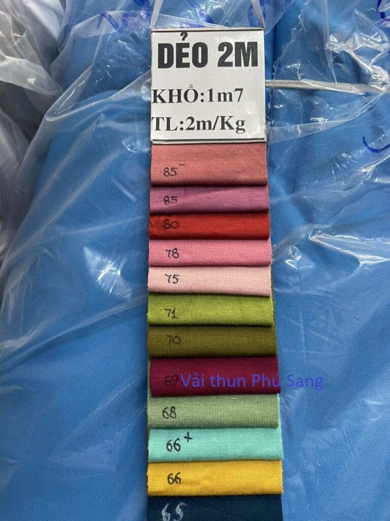 Vải thun dày