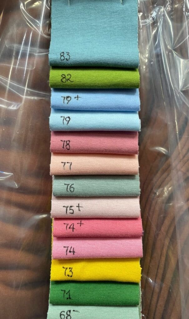 giá thành Vải thun borip Cotton