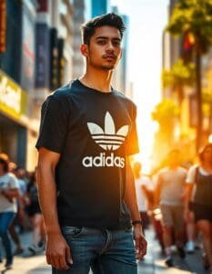 Vải thun Adidas