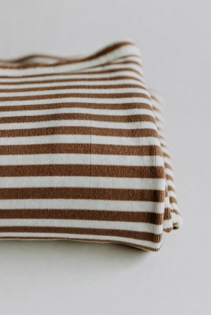 Vải thun sọc 2 da 