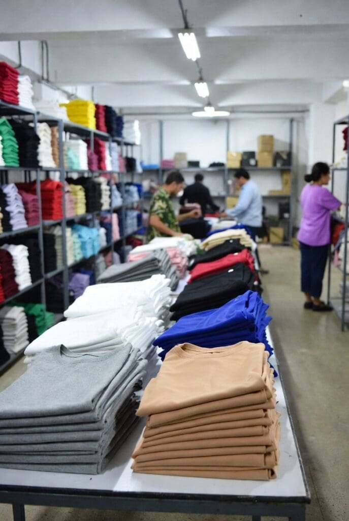 Vải thun xuất khẩu