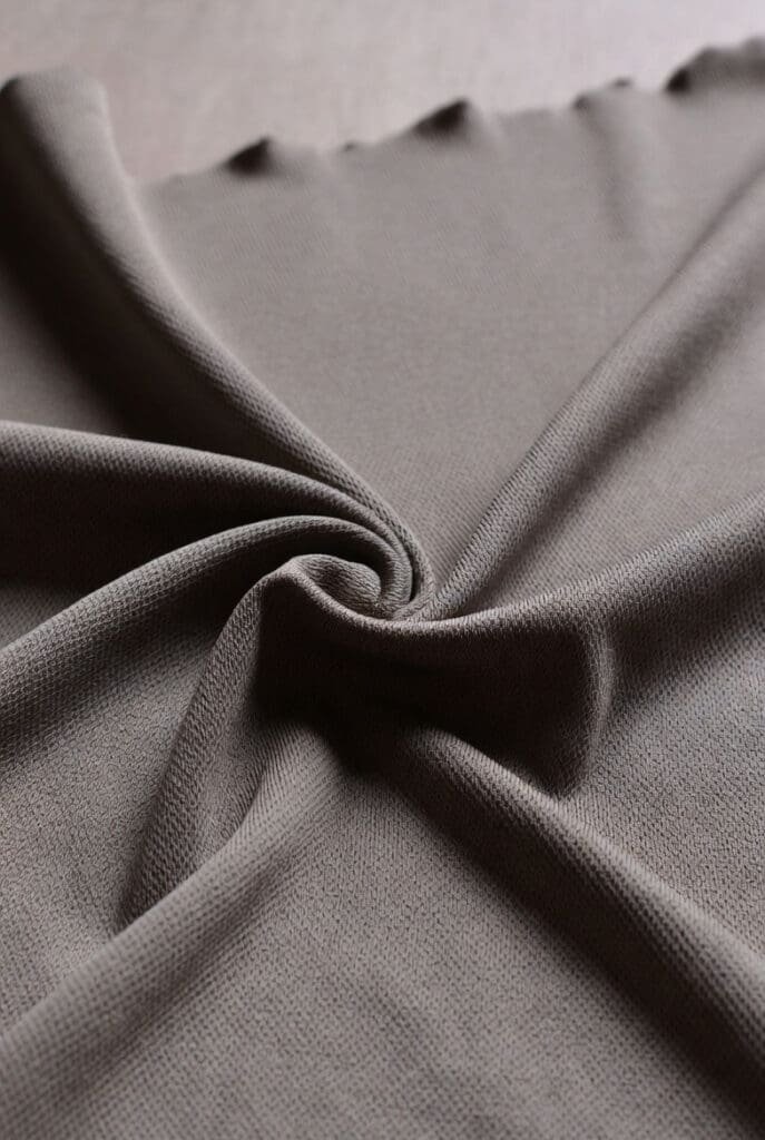 Vải thun cá sấu polyester là gì 