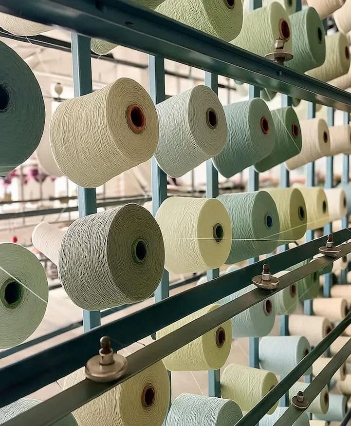 Vai thun Phu Sang - Sợi