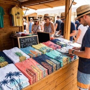 Vải thun cho áo thun mùa hè