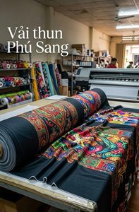 vải thun in DTF